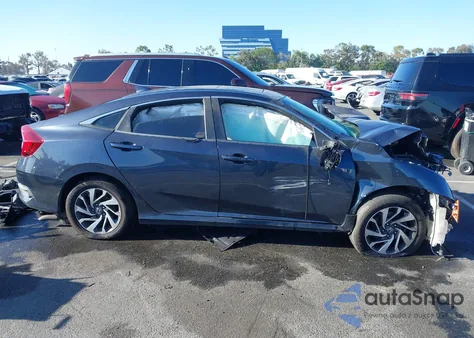 2017 Honda Civic Ex z USA, uszkodzony, nr VIN 2HGFC2F77HH532565
